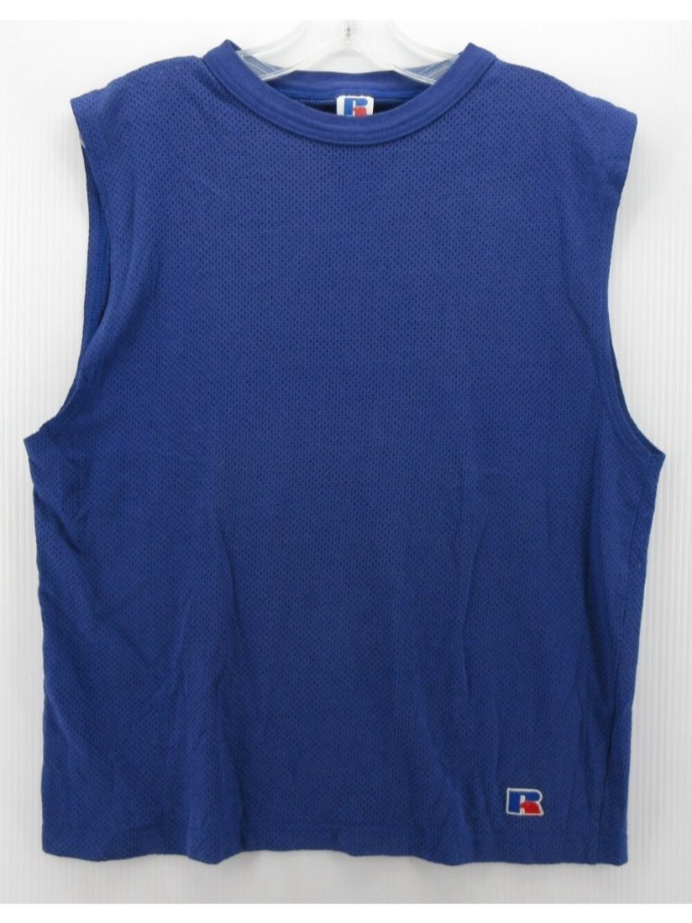 VINTAGE Russell Athletic Jersey Shirt Medium Basketball Tank Top Y2K